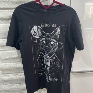 🚫🚫SOLD🚫🚫Exclusive The Black Veil The Witch House Black Cat Shirt from Salem S